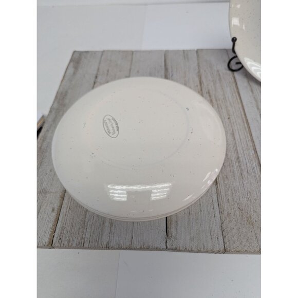 Vintage Set of 4 Vernonware Metlox Heavenly Days 7 1/2” Salad Plates MCM - Picture 8 of 10